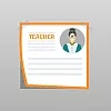 Illustration eines Lehrer-Steckbriefs